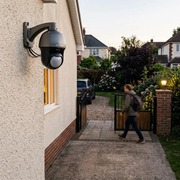 überwachungskamera außen mit pir-sensor