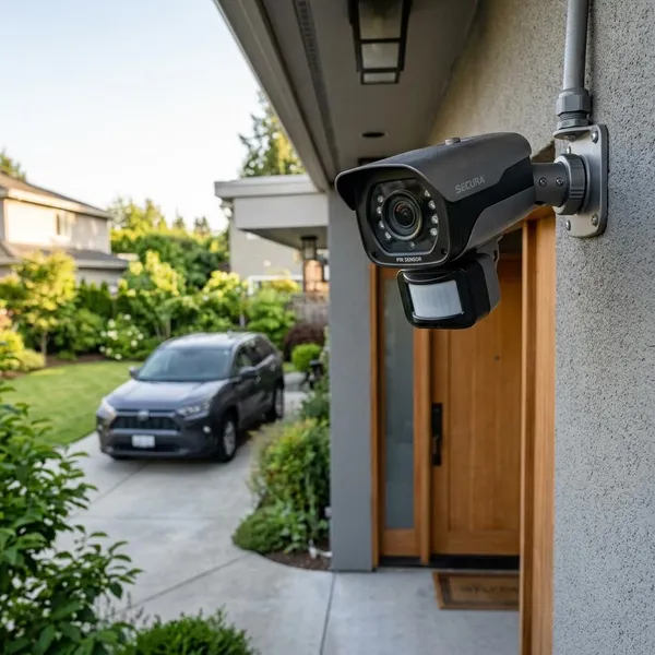 Wo eignet sich eine Außenkamera mit PIR-Sensor?