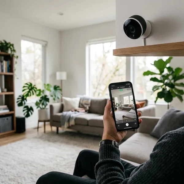 überwachungskamera mit live übertragung auf handy