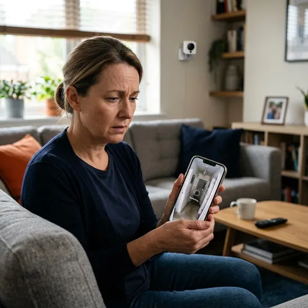 Wie verbindet man die Kamera mit dem Handy?